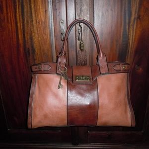 🦋FOSSIL Vintage Reissue Weekender & Matching Wallet🦋